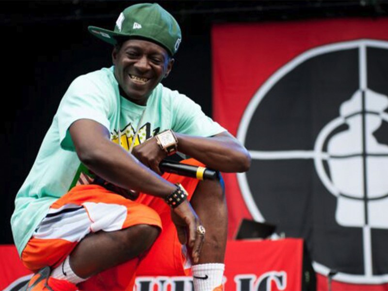 Flavor-Flav performing